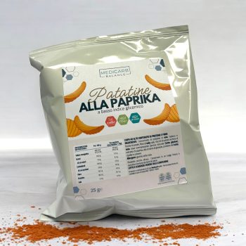 patatine proteiche alla paprika keto