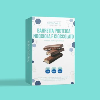 barretta proteica nocciola e cioccolato keto