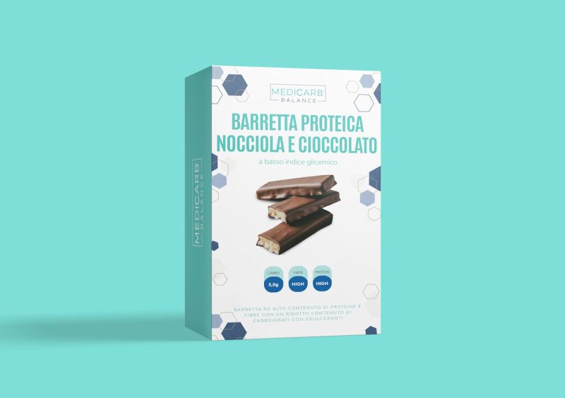 barretta proteica nocciola e cioccolato keto