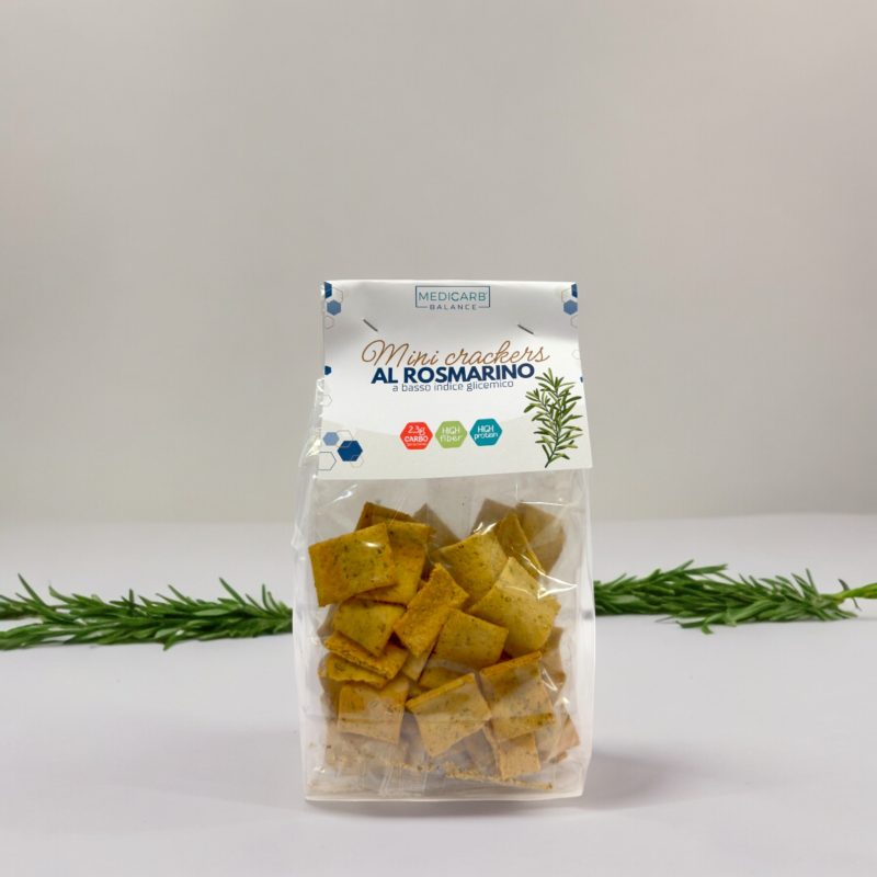 MINI CRACKERS AL ROSMARINO keto